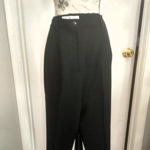 INC BLACK LIGHT WOOL, TAPERED LEG PANTS, SIZE 10